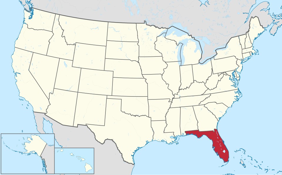 map of Florida